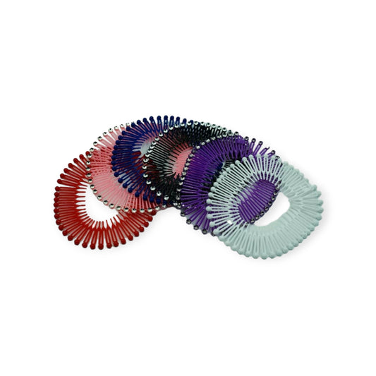 Diadema circular flexible 6 pzs